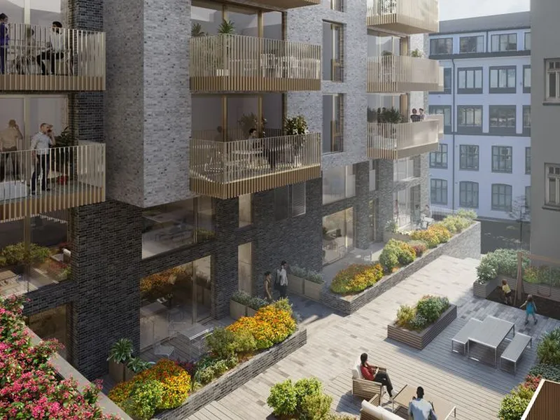 Waldemars Tårn. Illustrasjon Grape arkitekter.