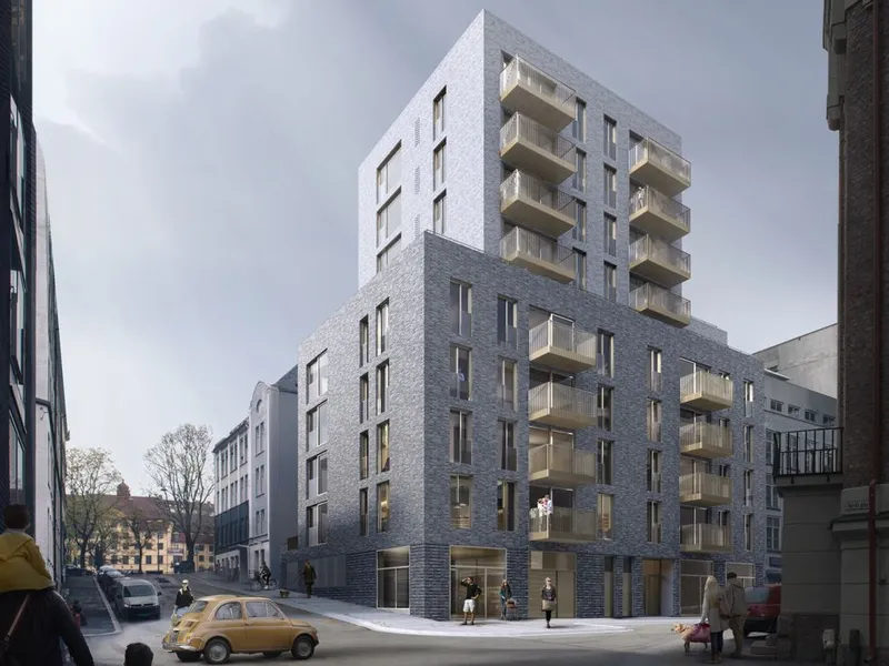 Waldemars Tårn. Illustrasjon: Grape arkitekter.
