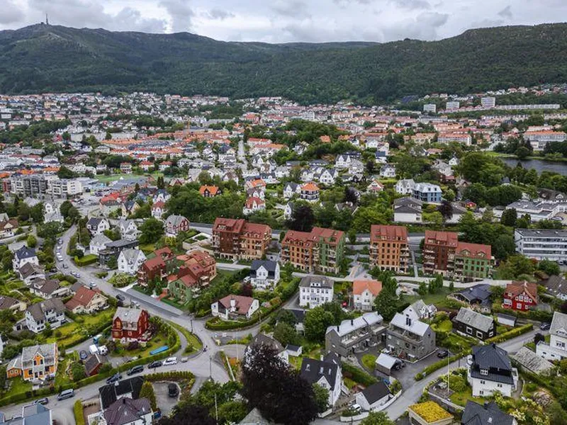 LAB Entreprenør skal bygge 88 leiligheter på Wergeland i Bergen.